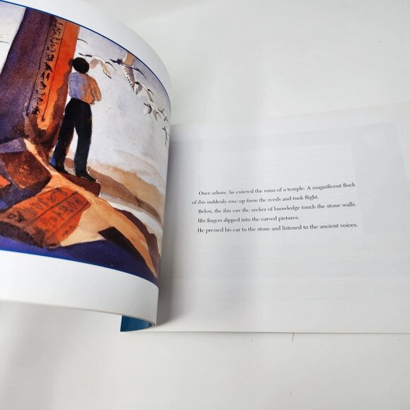 Seeker Of Knowledge By James Rumford Paperback Childrens Book History Of Egyptia - Picture 4 of 7